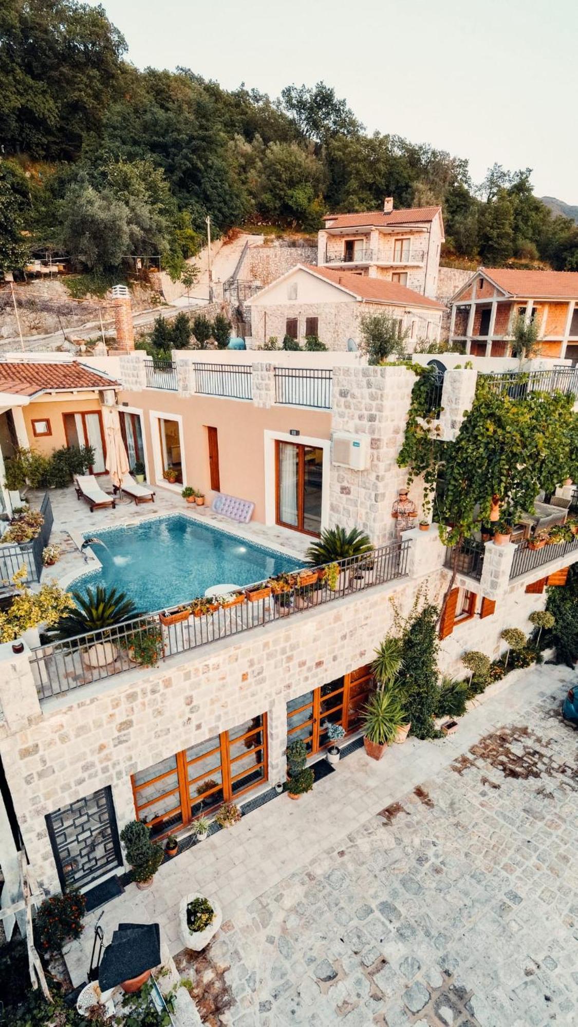 Villa Nikoleta Котор Экстерьер фото